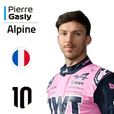 Pierre Gasly 2026 Picture GrandPrixLasVegas.com